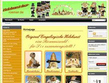 Tablet Screenshot of holzkunstshop-roemer.de
